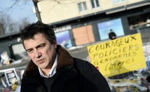 L'urgentiste et ancien collaborateur de Charlie Hebdo Patrick Pelloux, le 23 janvier 2015 à Paris