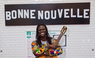 L'artiste Lidiop jouera avec quatre autres musiciens du métro sur la scène de l'Olympia.