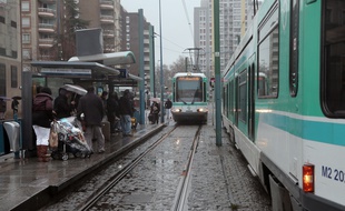 Un frotteur du tramway a été interpellé à La Courneuve (Illustration)