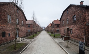 Musée du camp de concentration d'Auschwitz, 20 janvier 2015.