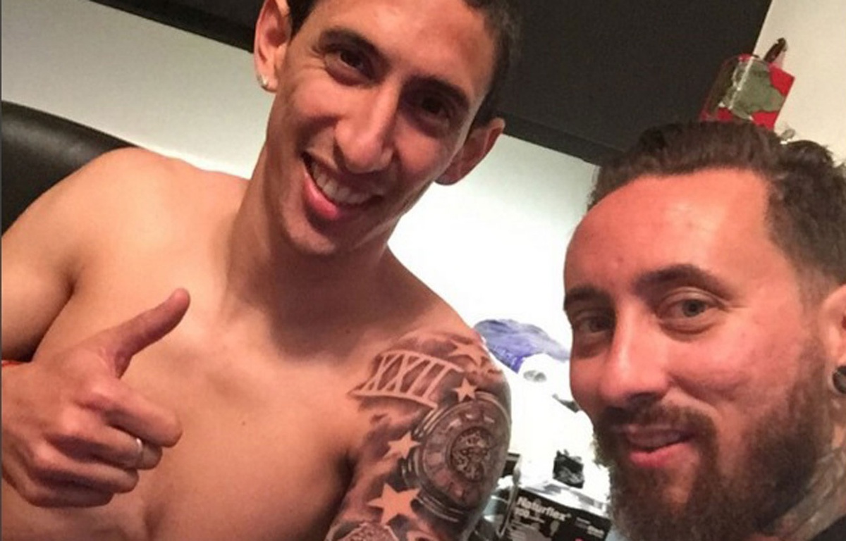 Tatouage Di Maria Coupe Du Monde Manchester City - PSG: Le tatoueur d'Angel Di Maria raconte l'homme «qui  est désormais son ami»