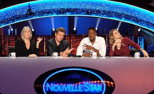 Les jurés de «Nouvelle Star»: Nathalie Noennec, Benjamin Biolay, Dany Synthé et Coeur de Pirate.