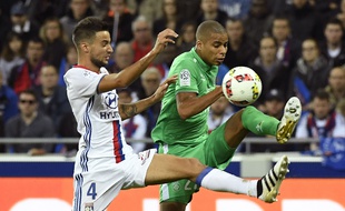 Emanuel Mammana s'est montré à la hauteur du derby, dimanche face à l'ASSE de Kévin Monnet-Paquet.PHILIPPE DESMAZES