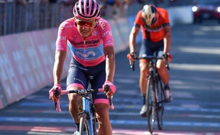 Richard Carapaz, pendant le Giro 2019