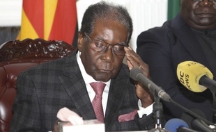 Le président zimbabwéen Robert Mugabe