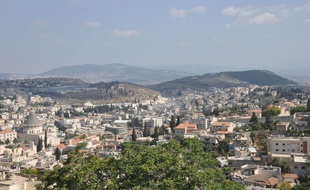 Vue de Nazareth, en Israël (illustration).