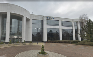 Le siège de Sony à Weybridge (Grande-Bretagne).