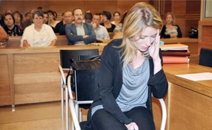 Marie-Hélène Martinez a clamé son innocence devant la cour, hier à Aix
