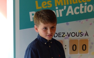 Martin, 7 ans, est l'ambassadeur de cette nouvelle campagne de sensibilisation sur la mucoviscidose.