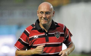 L'entraîneur du RCT Bernard Laporte.