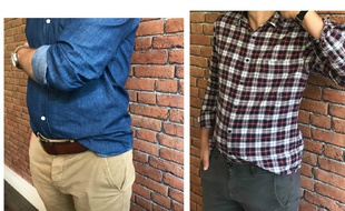 Deux exemples de « french tuckers».