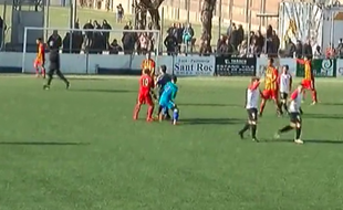 Le moment de l'agression.
