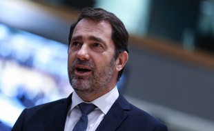 Christophe Castaner, le 4 mars 2020 à Bruxelles.