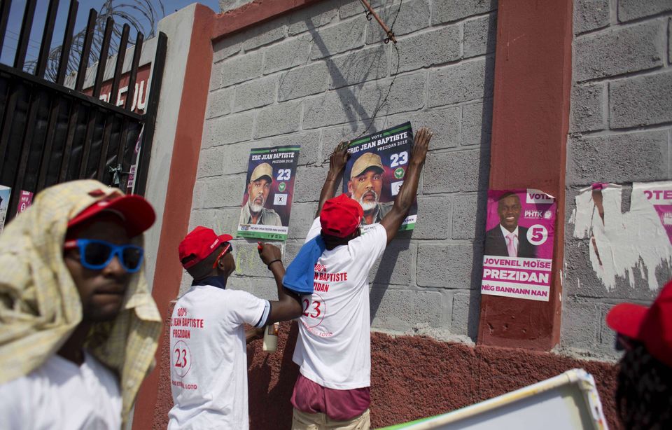 Haïti Éric Jean Baptiste, le dirigeant de l'un des principaux partis