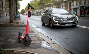 Une trottinette à Paris en octobre 2019.