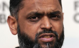 L'ancien prisonnier de Guantanamo Moazzam Begg à Londres le 10 janvier 2012