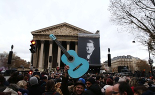 funeral ceremony for Johnny Hallyday at the Eglise de la Madeleine (La Madeleine Church) in Paris, on December 9, 2017
//PLEFLOCH_floch013267/Credit:P LE FLoch/SIPA/1712091859