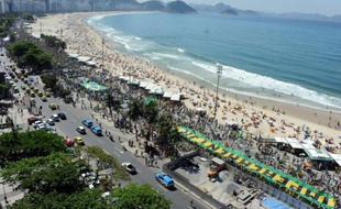 La chaleur à Rio de Janeiro a atteint le record de 42-43°