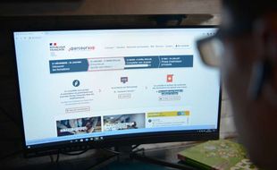 Photo illustration plateforme Parcoursup pour les inscriptions des futurs bacheliers 2021;