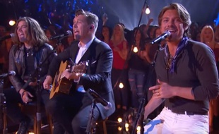 Les frères Hanson dans une émission diffusée sur NBC, en juillet 2016.