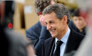 Nicolas Sarkozy (LR) chez Roger-Pradier le 24 mars 2016.