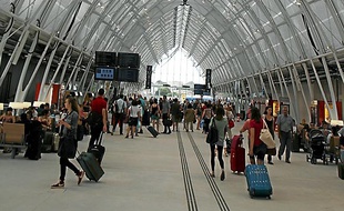 La gare de Montpellier.