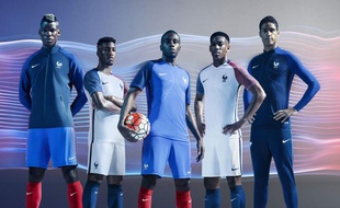 Les nouveaux maillots de l'Équipe de France ont été dévoilés.