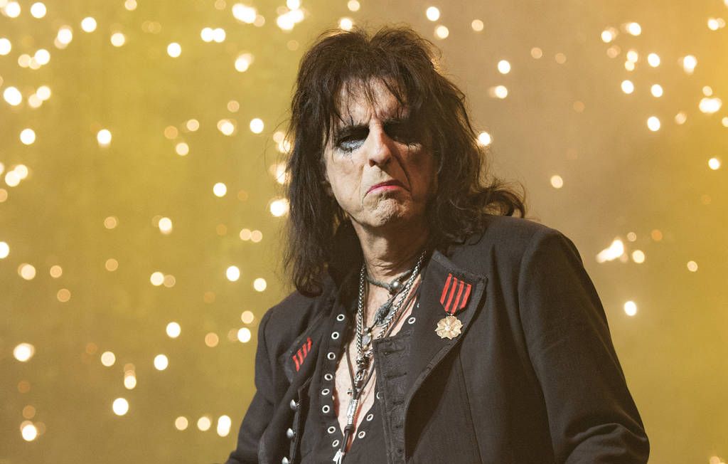 Le rockeur Alice Cooper