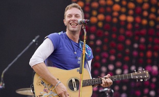 Chris Martin, le leader du groupe Coldplay