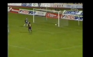 Match Maribor-Lyon, Capture d'écran.