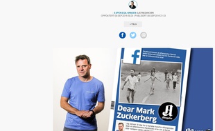Capture d'écran du site http://www.aftenposten.no/