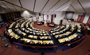 La conférence des évêques de France à Lourdes, le 3 novembre 2018.