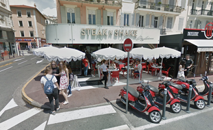 Le restaurant Steak'n Shake de Cannes