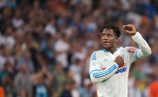 Michy Batshuayi contre Troyes le 23 août 2015.