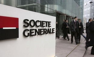 Le siège de la banque Société générale à La Défense en janvier 2008.