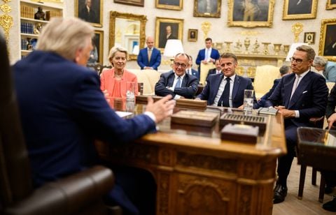 Moscou estime que les Européens tentent d'influencer Trump de façon « maladroite »...