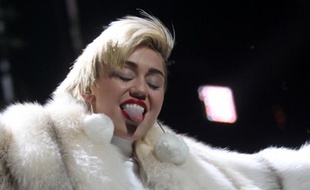 Miley Cyrus, le 16 décembre 2013, à Washington.