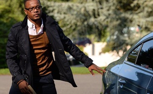 Patrice Evra à Clairefontaine en octobre 2013.