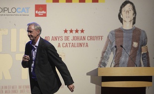 Johan Cruyff à Barcelone, en novembre 2014.