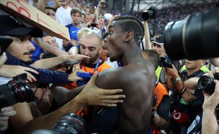 Paul Pogba le 7 juillet à Marseille