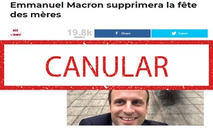 Non, Emmanuel Macron ne veut pas supprimer la fête des mères.