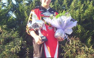 Le pilote de moto Jason Denys.