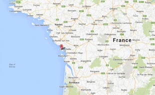 Localisation de l'Ile de Ré.