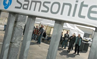 Les ex-salariés de Samsonite se battent depuis 2007 (archive).
