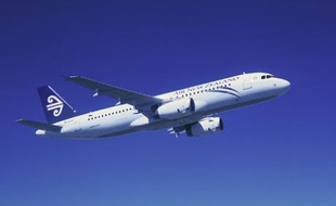 Un Airbus A320 de la compagnie Air New Zealand.