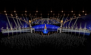 Projection du plateau de l'Eurovision Junior 2021.