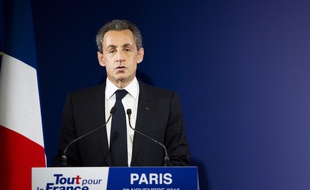 Nicolas Sarkozy, le 20 novembre 2016 après avoir été éliminé de la primaire à droite.