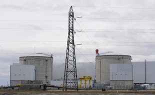 Illustration de la centrale nucléaire de Fessenheim. Le 20 11 2008