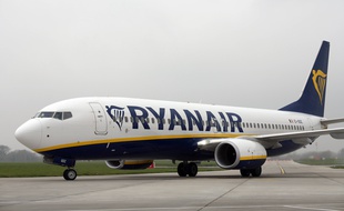 Un avion Ryanair vient d'atterrir à Londres (image d'illustration).
