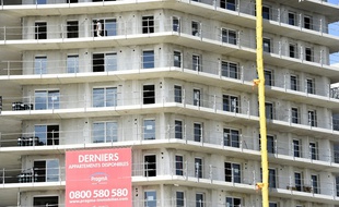 Un chantier de logements. (illustration